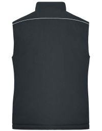 Workwear softshell vest lined Solid